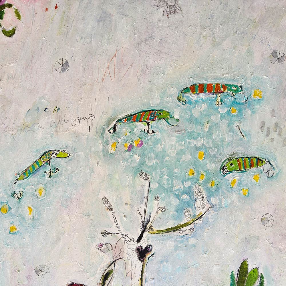 Detail: All the fish, Ausschnitt 2
